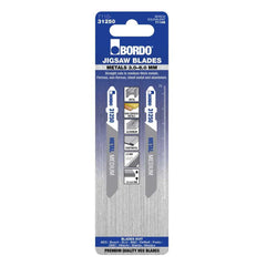 Bordo - 75mm x 2T Medium Straight Cut Jigsaw Blade - 2Pk | 7110-31250