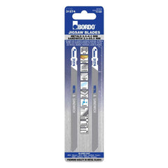 Bordo - 132mm x 2T Medium Straight Cut Jigsaw Blade - 2Pk | 7110-31274