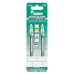 Bordo - 75mm Straight Cut Carbide GritEdge Jigsaw Blade 2Pk | 7110-31298