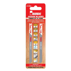 Bordo - 100mm x 2.5T HCS Uni Shank Down Cut Jigsaw Blade - 2Pk | 7110-31380