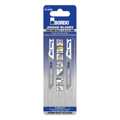 Bordo - 75mm x 1.2T Thin Curved Cut Universal Jigsaw Blade 2Pk | 7110-31496