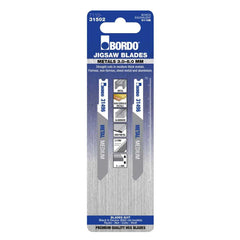 Bordo - 75mm x 2T Medium Straight Cut Universal Jigsaw Blade 2Pk | 7110-31502