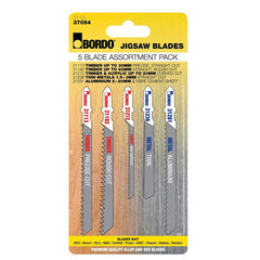Bordo - T-Shank 5 Pce Jigsaw Blade Assortment | 7110-37054