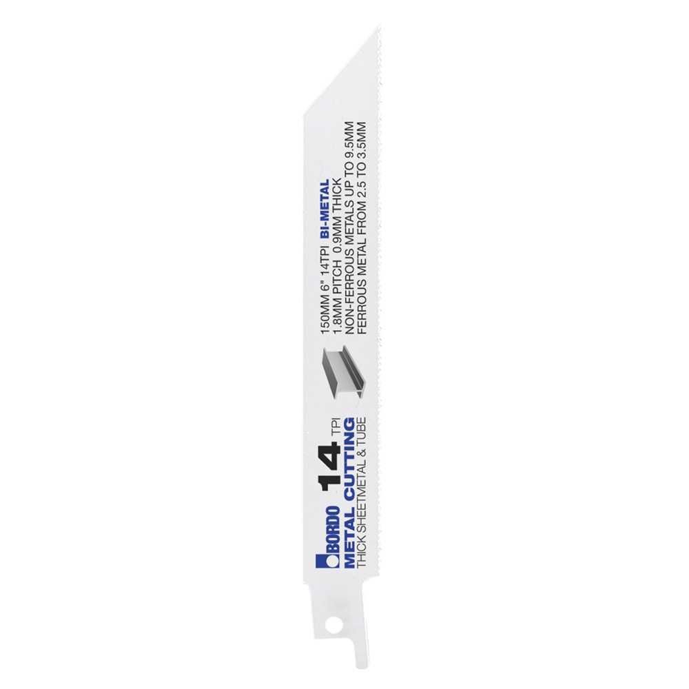Bordo - 150mm (6") 14TPI Reciprocating Saw Blade | 7200-0614