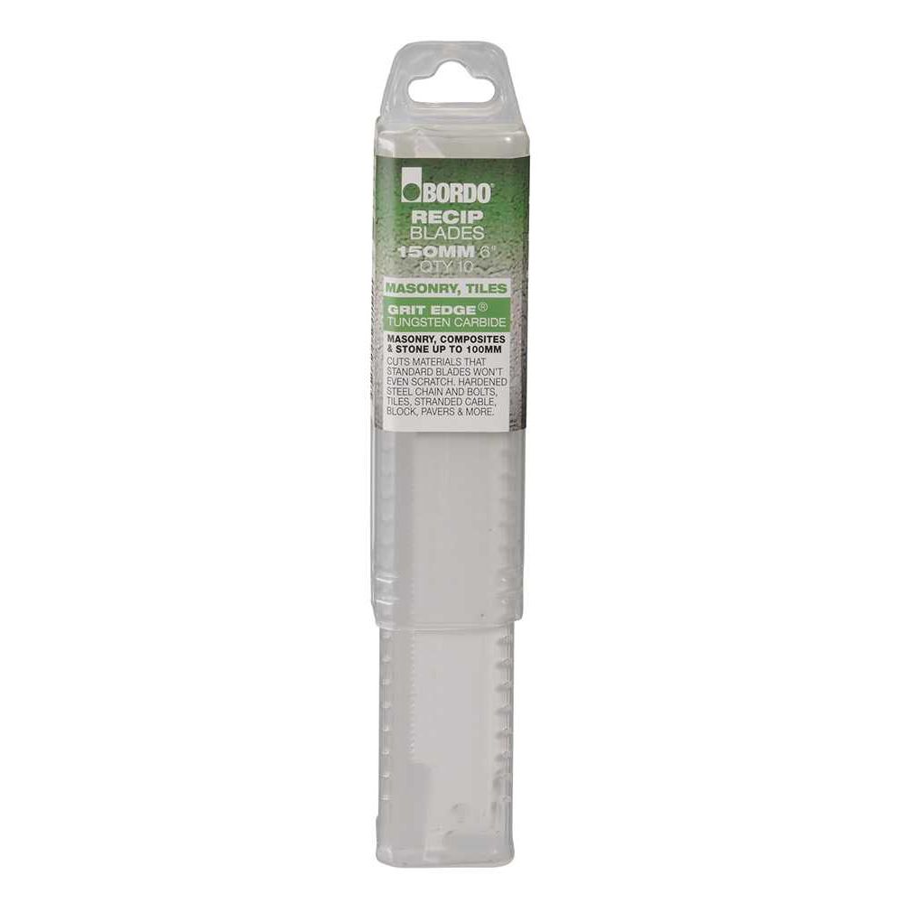Bordo - 150mm (6") GritEdge Reciprocating Saw Blade | 7200-06G