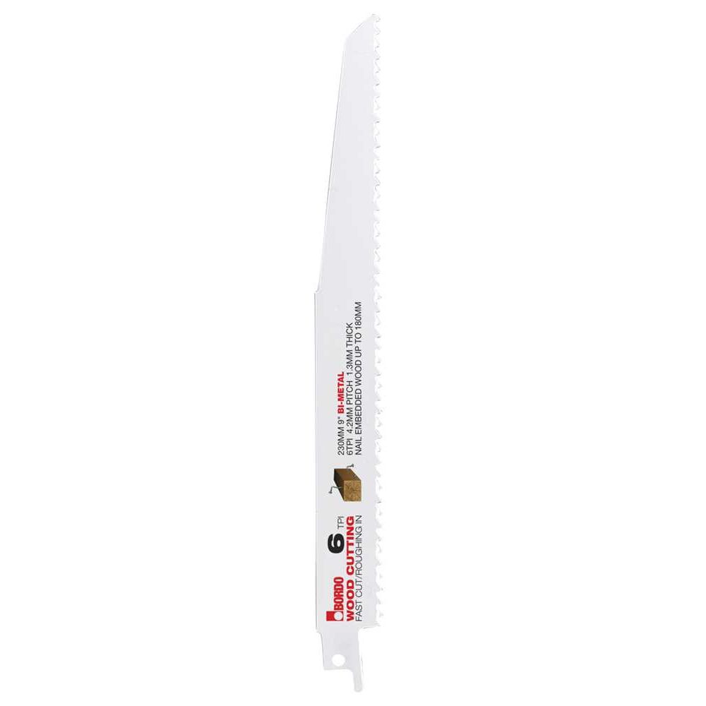 Bordo - 230mm (9") 6TPI Reciprocating Saw Blade | 7200-0906