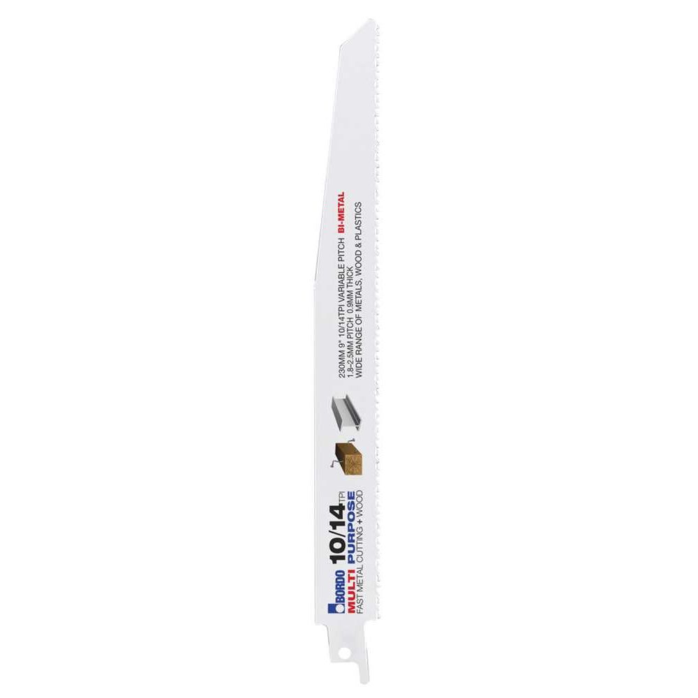 Bordo - 230mm (9") 10/14TPI Reciprocating Saw Blade | 7200-091014
