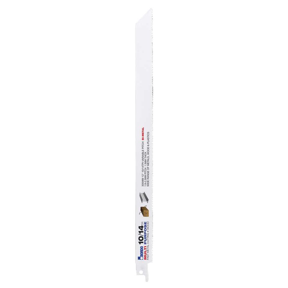 Bordo - 305mm (12") 10/14TPI Reciprocating Saw Blade | 7200-121014