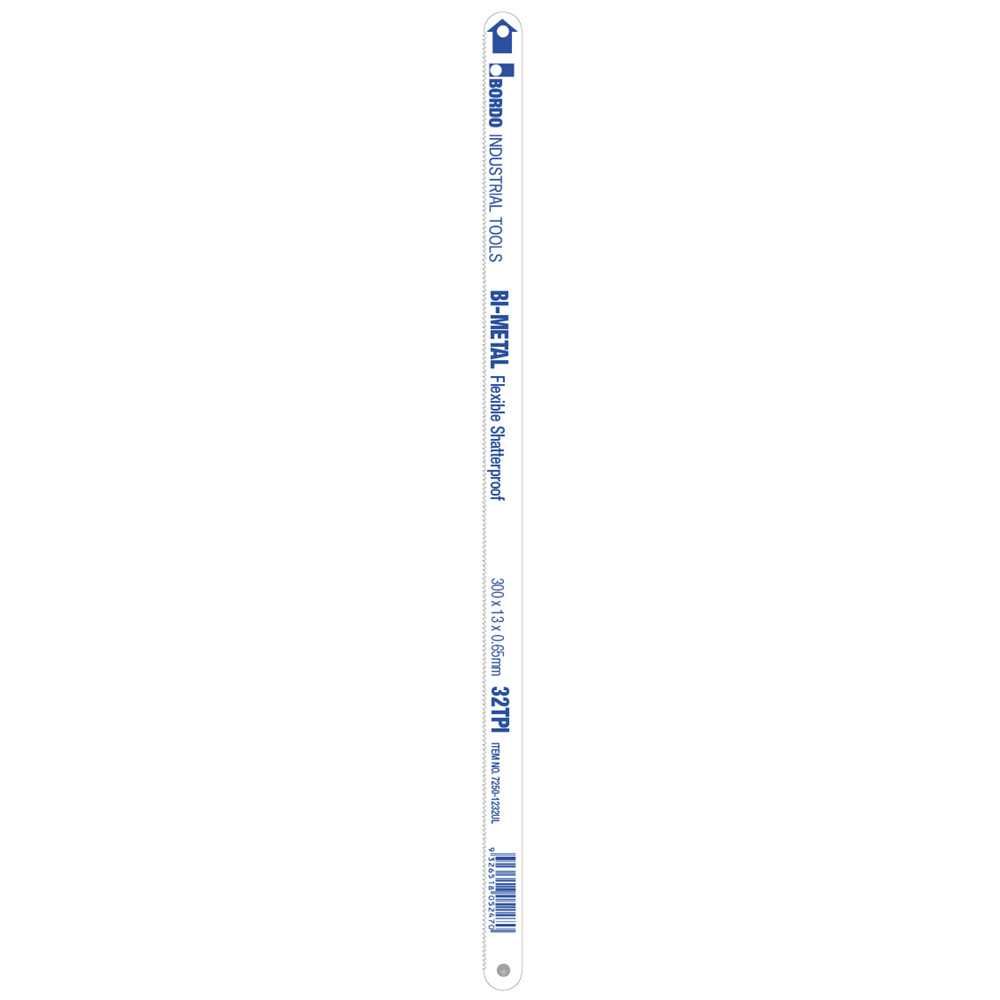 Bordo - 12" x 32TPI Bi-Metal Hacksaw Blade | 7250-1232UL