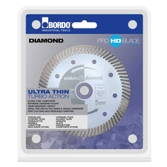 Bordo - 125mm Ultra Thin Turbo Diamond Blade | 7461-125