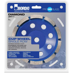 Bordo - 180mm Single Row Diamond Cup Wheel | 7469-180SR