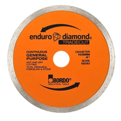 Bordo - 105mm TradeCut Continous Diamond Blade | 7471-105