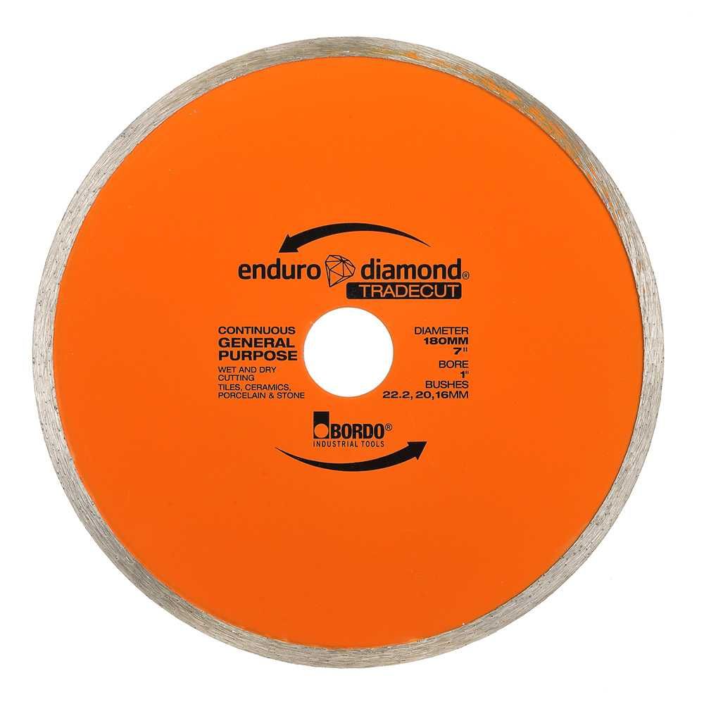 Bordo - 180mm TradeCut Continous Diamond Blade | 7471-180