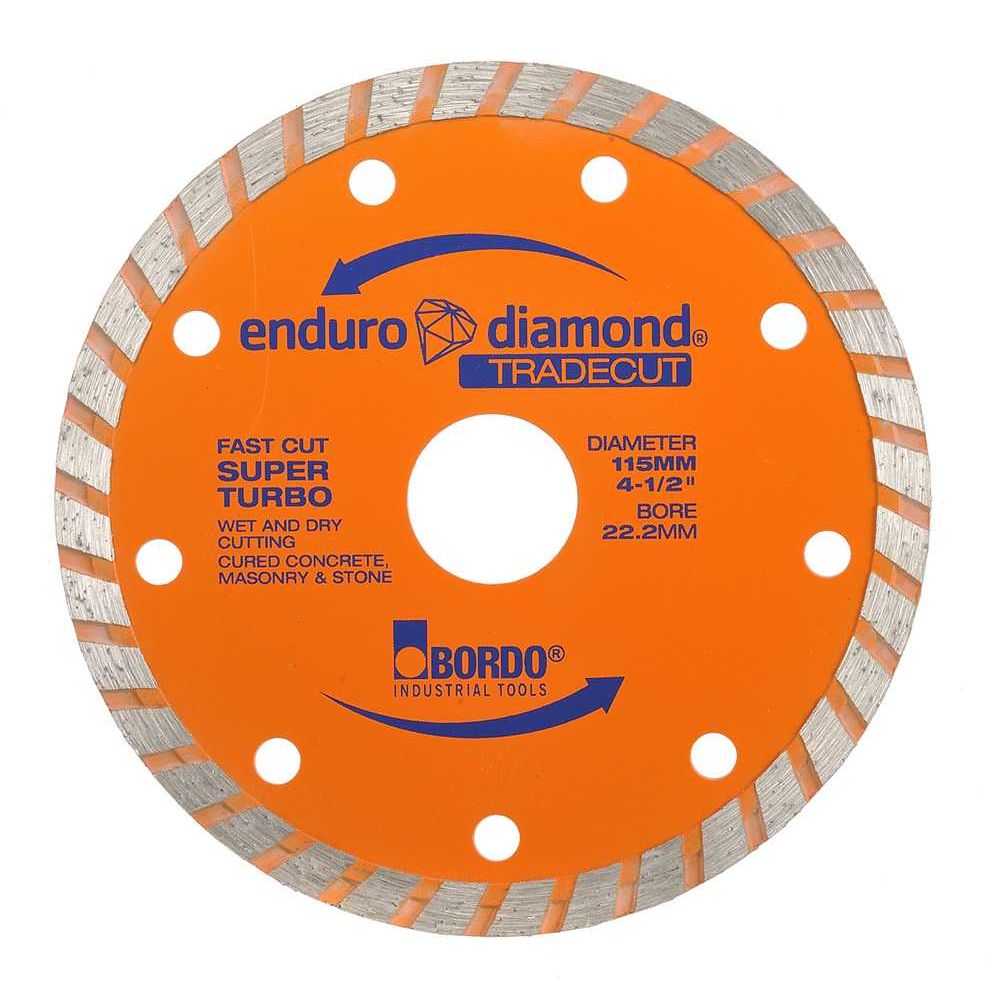 Bordo - 115mm TradeCut Turbo Diamond Blade | 7472-115