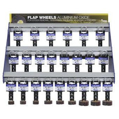 Bordo -  Flap Wheel - 3 Tier Merchandiser | 7510-D1