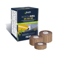 Bostik - Bostik Roll 25mm x 50m (Pack of 8) | 30607844