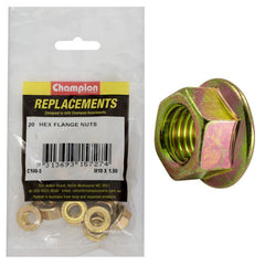 Champion - Hex Nuts - Flanged - M10 x 1.5mm | C100-5