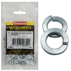 Champion - WASHERS-SPRING-SQUARE SECTION-7/16"-ZINC PLATED | C1008-5