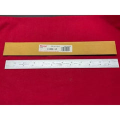 Starrett - Steel Rule 12in 1/10in Shrink per Foot 6R Grad | C100C-12