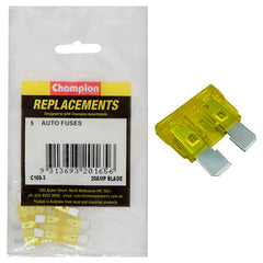 Champion - Fuses - Blade - AF - 20Amp - Yellow | C105-3