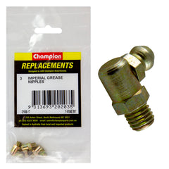 Champion - Grease Nipples - 1/4" - UNF - 90° | C108-17
