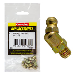 Champion - Grease Nipples - 1/4" - UNF - 45° | C108-3