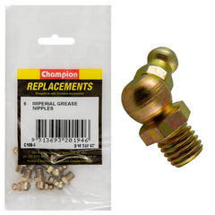 Champion - Grease Nipples - 5/16" - Bsf - 67.5° | C108-6