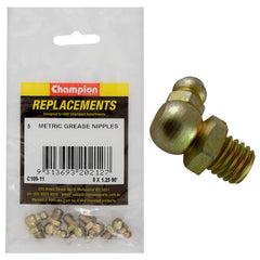 Champion - Grease Nipples - M8 x 1.25mm - 90° | C109-11