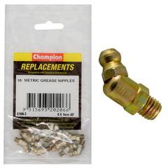 Champion - Grease Nipples - M6 x 1.00mm - 45° | C109-3