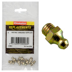 Champion - Grease Nipples - M8 x 1.00mm - Straight | C109-5