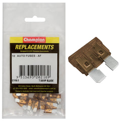 Champion - Fuses - Blade - AF - 7.5Amp - Brown | C110-3