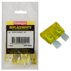 Champion - Fuses - Blade - AF - 20Amp - Yellow | C110-6