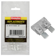 Champion - Fuses - Blade - AF - 25Amp - Clear | C110-7