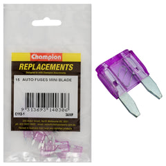 Champion - Fuses - Blade - Mini - 3 Amp | C112-1