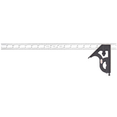 Starrett - Combination Square Cast Iron Head 18in 4R Grad | C11H-18-4R