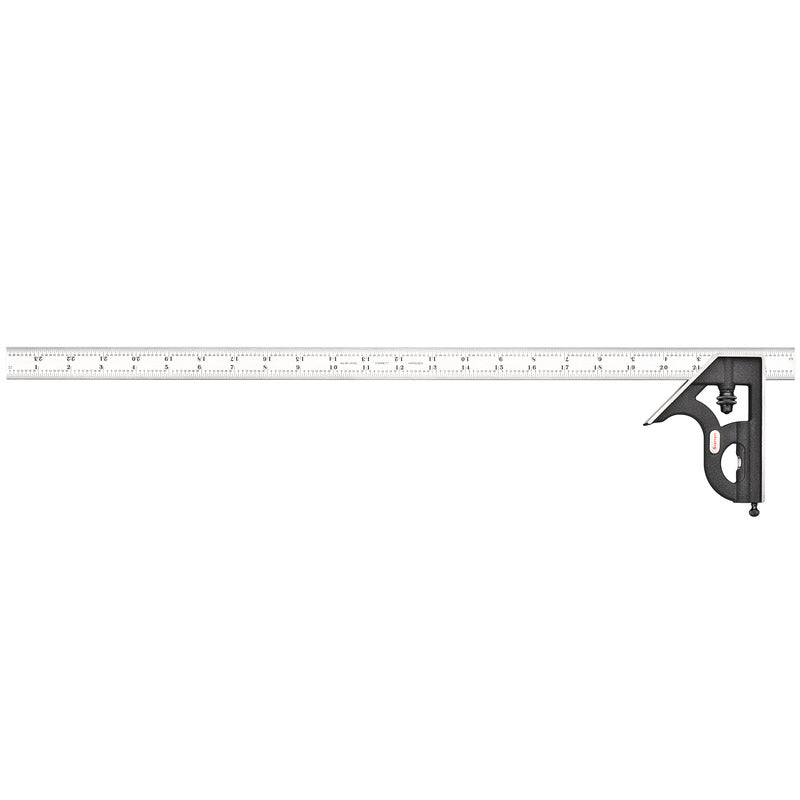 Starrett - Combination Square Cast Iron Head 24in 4R Grad | C11H-24-4R