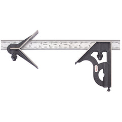 Starrett - Combination Square Cast Iron Heads 12in 4R Grad | C11HC-12-4R