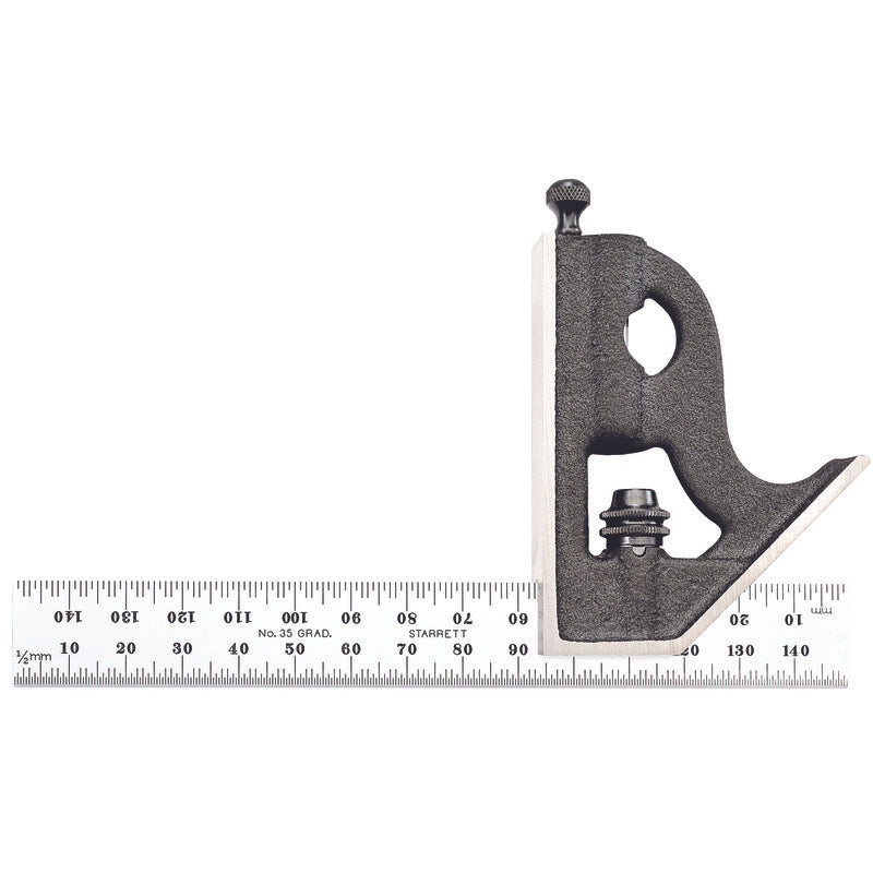 Starrett - Combination Square Cast Iron Head 150mm | C11MH-150