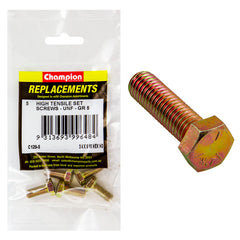 Champion - Hex Set Screws - High Tensile - 5/16" x 3/4" - UNF - Grade 5 | C120-5