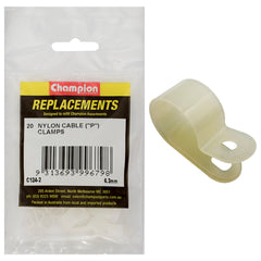 Champion - Cable Clamps - Nylon - 6.3mm | C124-2