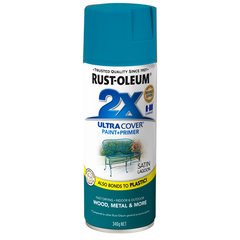 Rust-Oleum  - 2X Satin Lagoon - Spray 340g | 276320