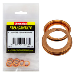 Champion - WASHERS-CRUSH SEALING-COPPER-M12 x 18mm | C140-10