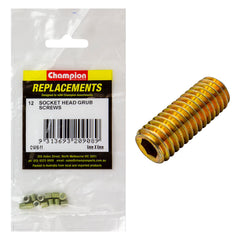 Champion - Socket Grub Screws - M6 x 6mm | C1416-11