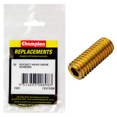 Champion - Socket Grub Screws - BSW - 3/16" x 3/16" | C1416-1