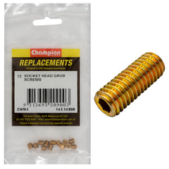 Champion - Socket Grub Screws - BSW - 1/4" x 1/4" | C1416-3
