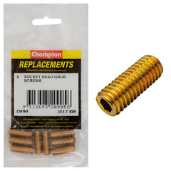 Champion - Socket Grub Screws - BSW - 3/8" x 1" | C1416-8