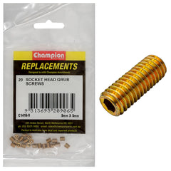 Champion - Socket Grub Screws - M5 x 5mm | C1416-9