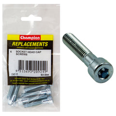 Champion - Socket Head Cap Screws - High Tensile - M8 x 40mm - Zinc Plated | C1417-13