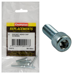 Champion - Socket Head Cap Screws - High Tensile - M5 x 25mm | C1417-2