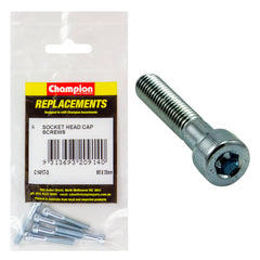 Champion - Socket Head Cap Screws - High Tensile - M5 x 35mm - Zinc Plated | C1417-3